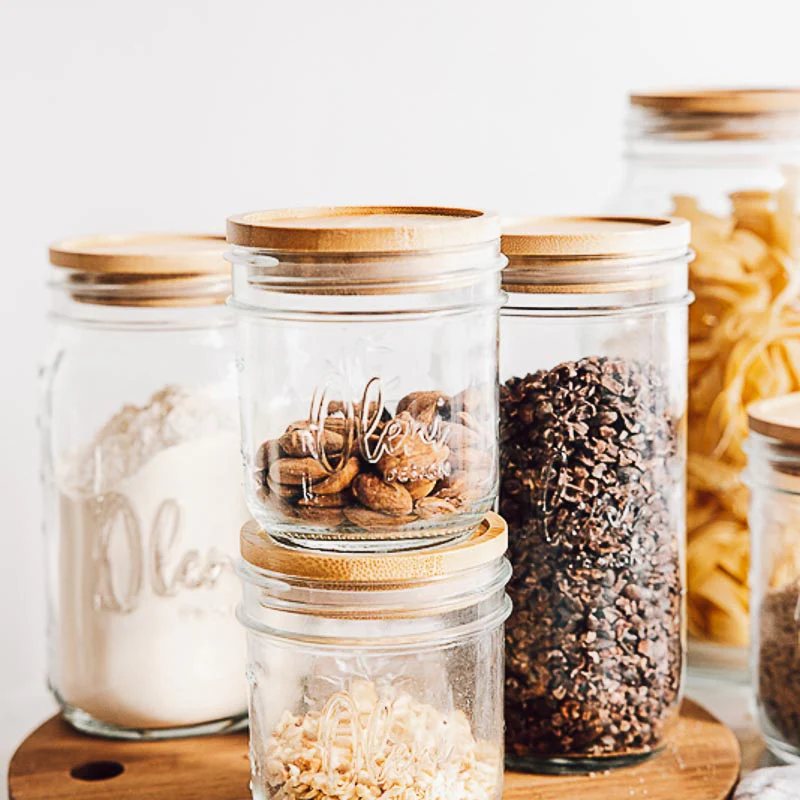 4x Holzdeckel Mason Jar (Lieblingsclub) - Image 3