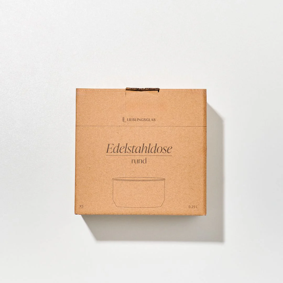 Edelstahldose | Rund | XS | 0.25 L - Image 3