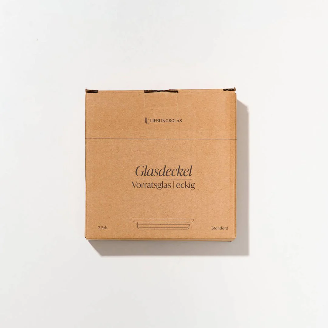 Glasdeckel | Vorratsgläser | Eckig - Image 3