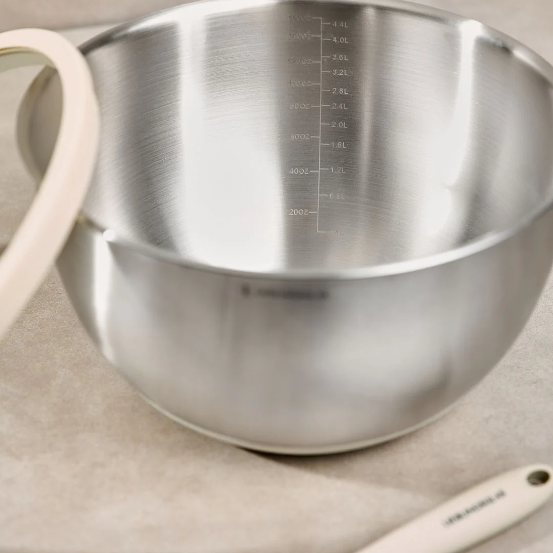 Rührschüssel mit Glasdeckel | L | 4.7 L - Image 4