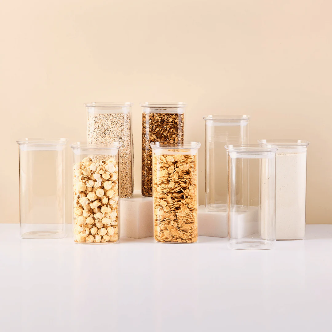 Vorratsglas | Eckig | 1.6 L - Image 3