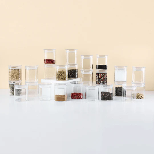 Vorratsglas Eckig | Mini | Set - Image 12