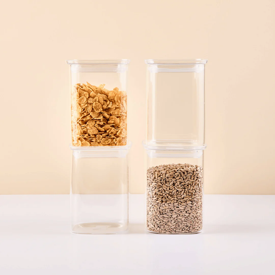Vorratsglas | Eckig | 1.0 L - Image 3
