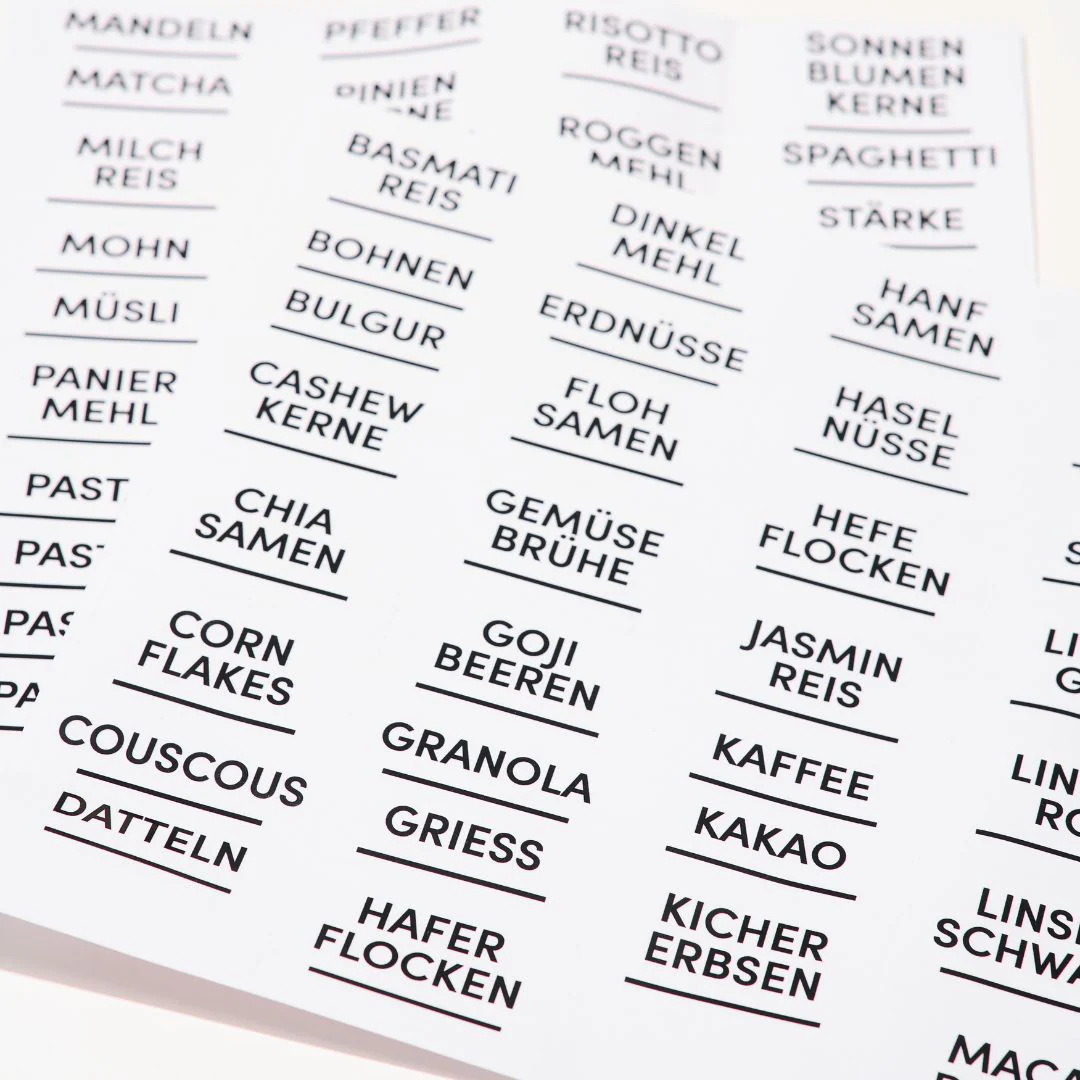 Etiketten Vorräte - Image 8